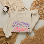Load image into Gallery viewer, Knitting Mom Sweatshirt — Cute Halloween Knitting Crewneck for Knitters
