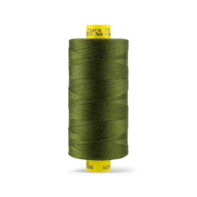 Gütermann Mara 70 -- Color # 585 --- All Purpose, 100% Polyester Sewing Thread -- Tex 40 --- 765 yards