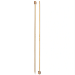 13" --- Single Point --- Bamboo Knitting Needles, Various Sizes by Prym®