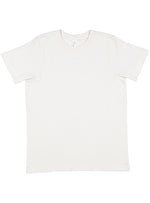 Load image into Gallery viewer, Porcelain color blank youth cotton fine jersey crew neck T-shirt shown from the front on a white background.

