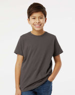 Load image into Gallery viewer, Youth Cotton Fine Jersey T-Shirt -- Charcoal
