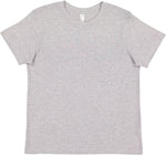 Load image into Gallery viewer, Heather blank youth cotton fine jersey crew neck T-shirt shown from the front on a white background.
