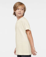Load image into Gallery viewer, Youth Cotton Fine Jersey T-Shirt -- Natural
