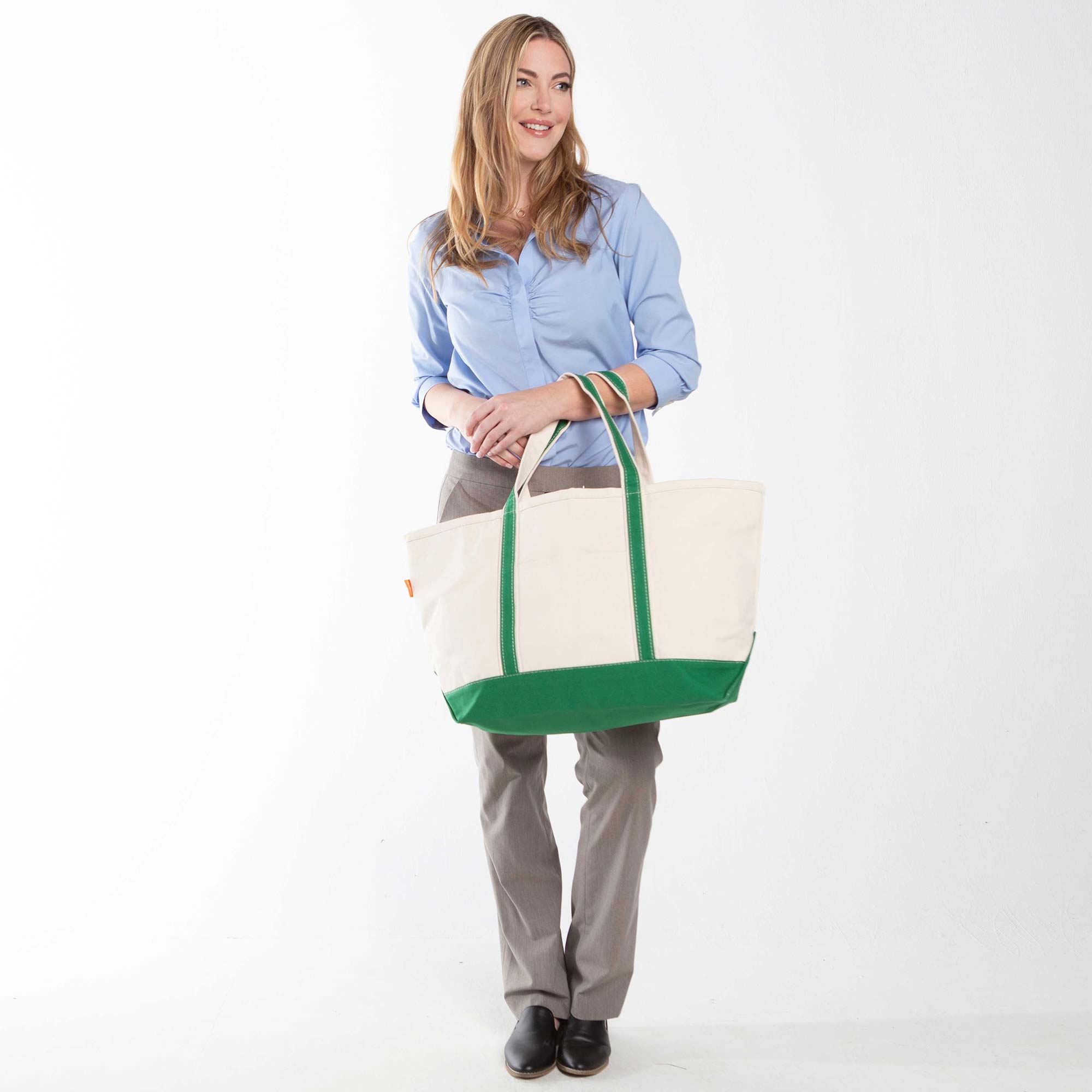 Classic Tote – Various Sizes – Emerald Green