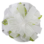 Load image into Gallery viewer, Lady Deluxe Organza Premade Corsage Wristlet --- Antique White
