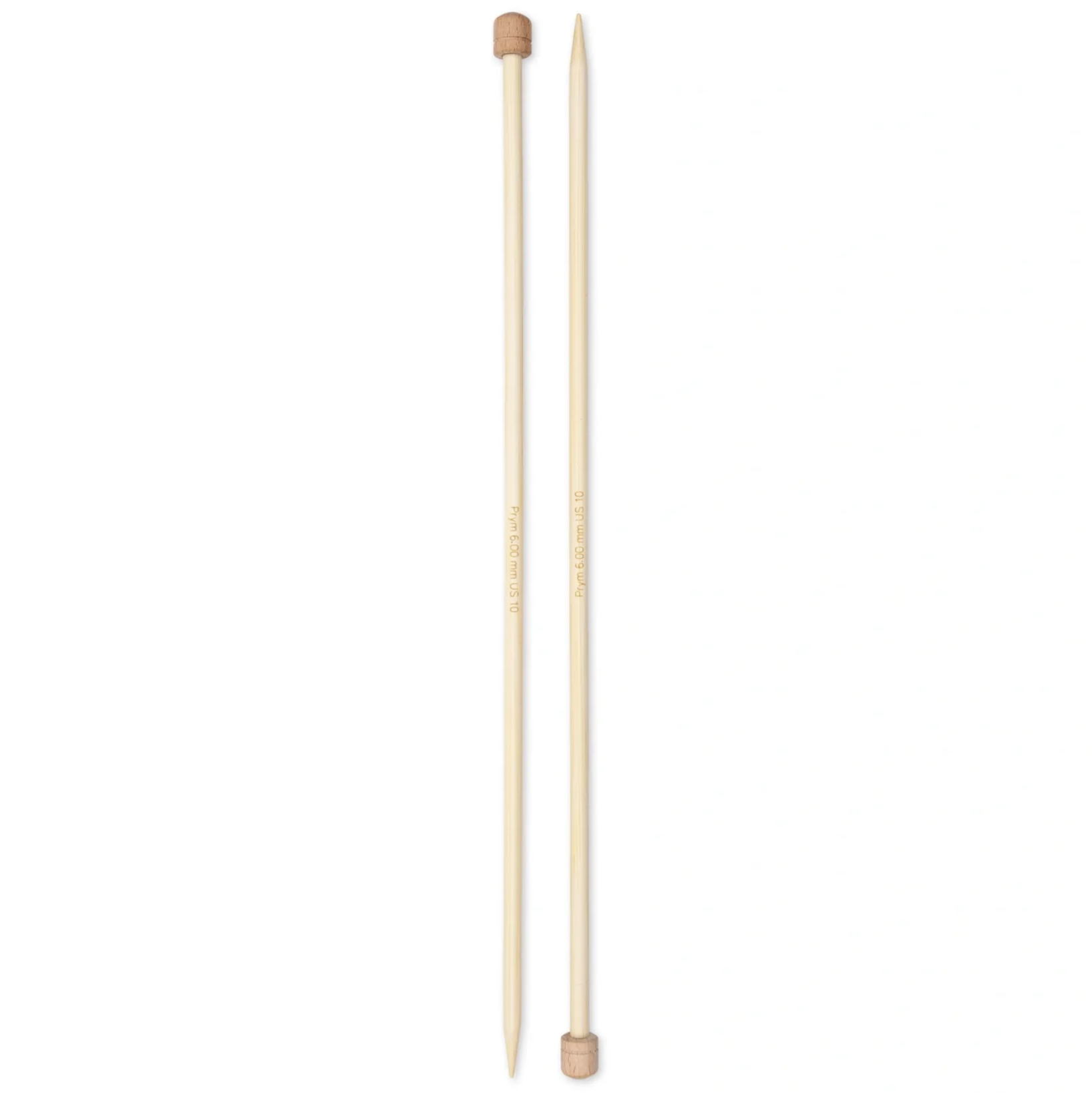 13" --- Single Point --- Bamboo Knitting Needles, Various Sizes by Prym®