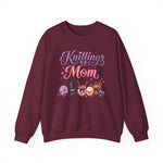Load image into Gallery viewer, Knitting Mom Sweatshirt — Cute Halloween Knitting Crewneck for Knitters
