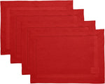 Load image into Gallery viewer, Hemstitched Table Linens (Red Color)
