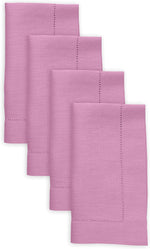 Load image into Gallery viewer, Hemstitched Table Linens (Violet Color)
