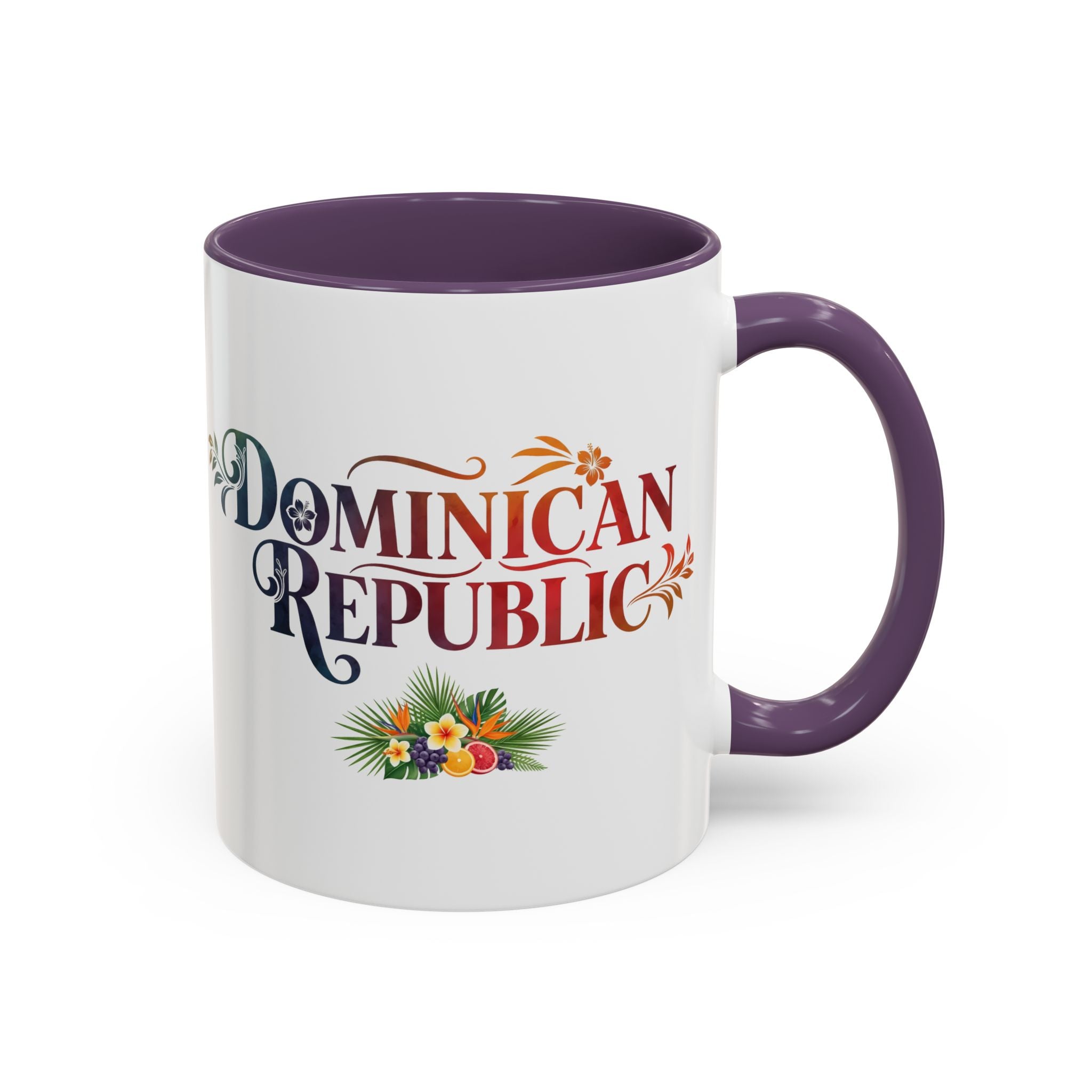 Dominican Republic Accent Coffee Mug, Tropical Theme, Vacation Vibes, Gift for Travelers, Summer Coffee Lover, Unique Drinkware