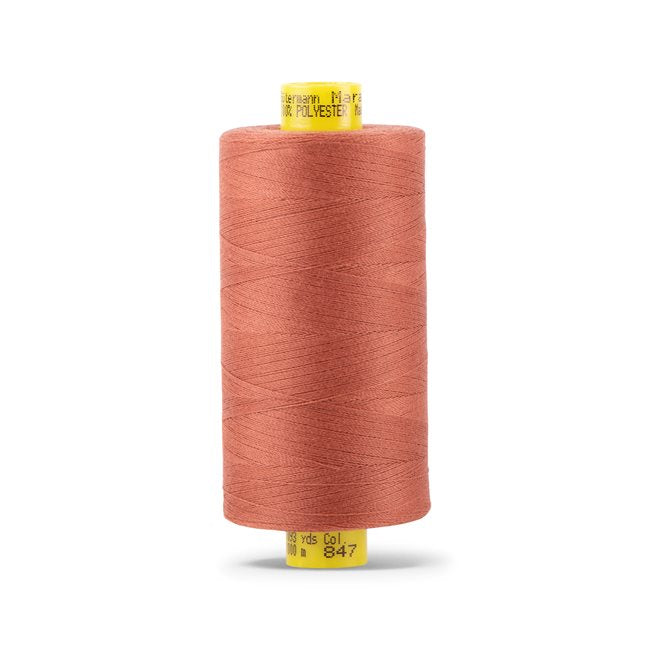 Gütermann Mara 100 -- Color # 847 --- All Purpose, 100% Polyester Sewing Thread -- Tex 30 --- 1,093 yards