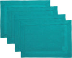 Load image into Gallery viewer, Hemstitched Table Linens (Teal Color)
