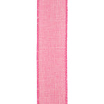 Load image into Gallery viewer, 1 ½ inch x 10 yards --- Every Day Linen Value Wired Edge Ribbon --- Pink
