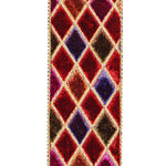 Load image into Gallery viewer, 10 yards --- 2.5 inch -- Diamond Velvet (Wine) Jewel Deluxe Wired Edge - Christmas Ribbon
