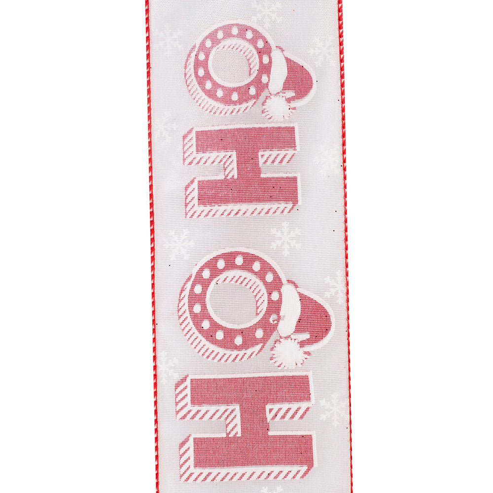 10 yards --- 2 ½ inch -- Ho Ho Glitter Marla Wired Edge Ribbon – Blanks ...
