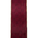 Load image into Gallery viewer, Check Glitter Velvet Deluxe Wired Edge -- Christmas Ribbon --- Various Sizes
