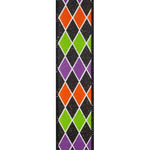 Load image into Gallery viewer, Halloween Diamond Colors - Glitter Wired Edge Ribbon -- Various Yard Sizes
