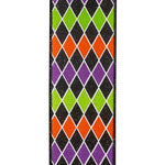 Load image into Gallery viewer, Halloween Diamond Colors - Glitter Wired Edge Ribbon -- Various Yard Sizes
