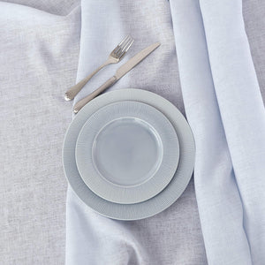 Hemstitched Table Linens (Light Blue Color)