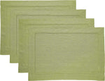 Load image into Gallery viewer, Hemstitched Table Linens (Moss Green Color)
