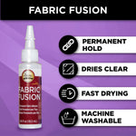 Load image into Gallery viewer, Tacky Fabric Adhesive (Pack of 3) --- Stop Fraying / Flexible Stretchable / Fusion  by Aleene&#39;s®
