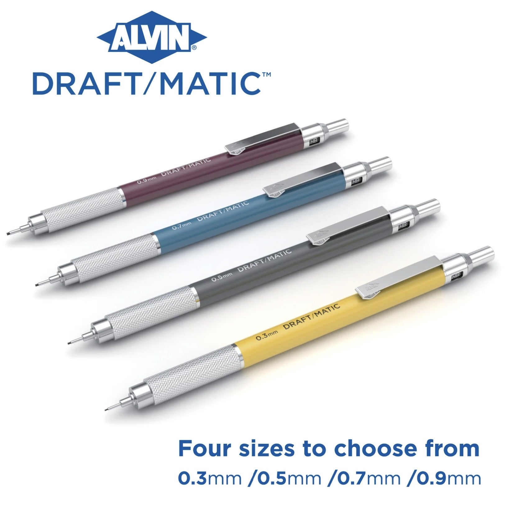Draft / Matic Mechanical Pencils -- Various Sizes by Alvin®
