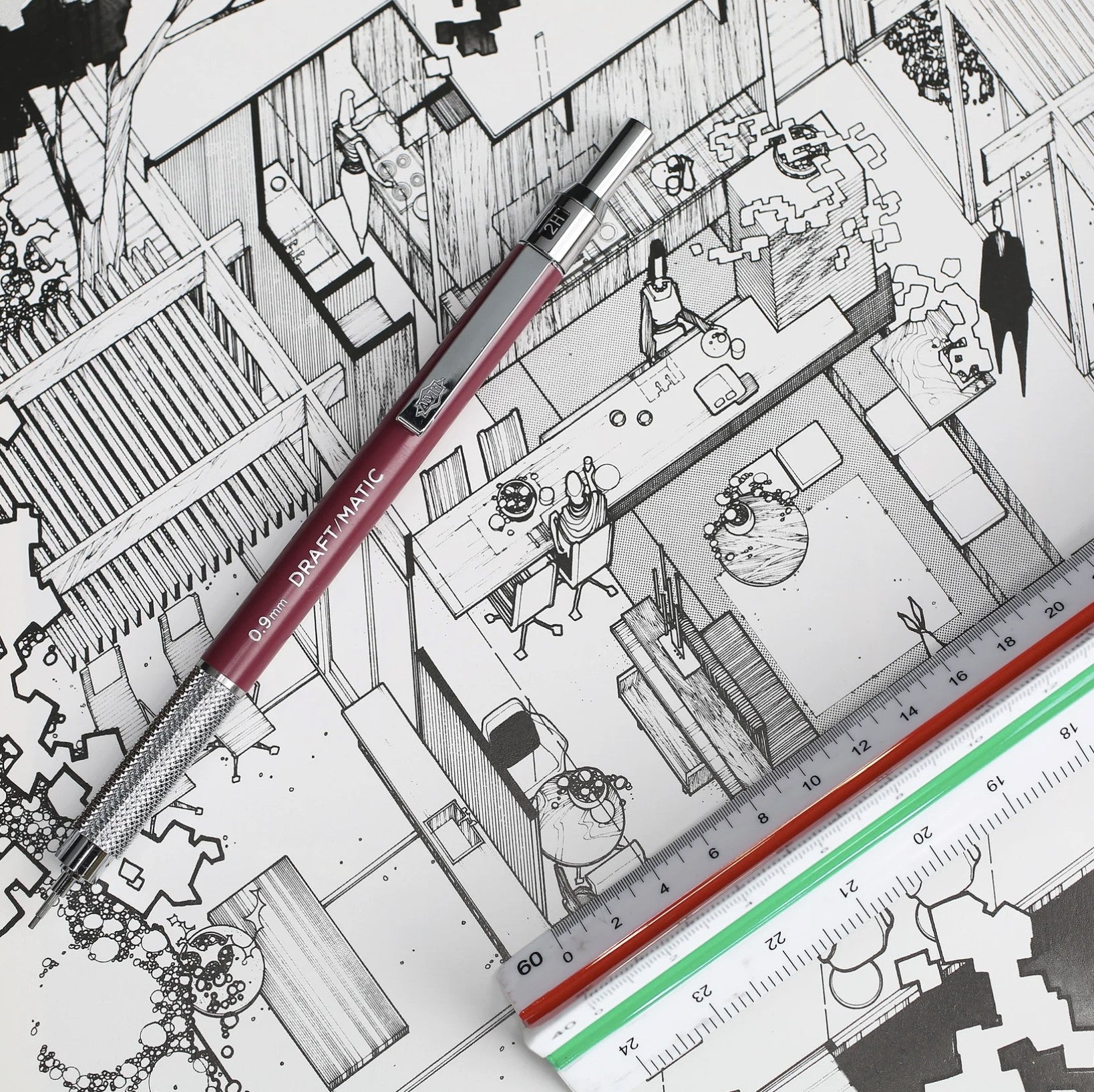 Draft / Matic Mechanical Pencils -- Various Sizes by Alvin®