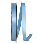 Load image into Gallery viewer, Florist Basics -- Double Face Satin Ribbon --- Bridal Collection  --- Antique Blue Color --- Various Sizes
