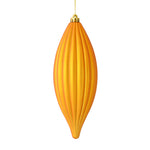 Load image into Gallery viewer, 8" -- Matte &amp; Shiny - Drilled Line Finial Christmas Ornaments — Various Colors -- 4 Pack by Vickerman®
