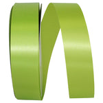 Load image into Gallery viewer, Florist Basics -- Acetate / Satin Supreme Cooler Ribbon -- Apple Green Color --- Various Sizes
