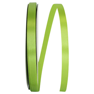 Florist Basics -- Acetate / Satin Supreme Cooler Ribbon -- Apple Green Color --- Various Sizes