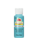 Load image into Gallery viewer, Apple Barrel Indoor Outdoor Gloss acrylic craft paint in Bahama Blue, 2 oz bottle
