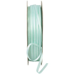 Load image into Gallery viewer, Double Face Satin Ribbon -- Aqua Color --- Various Sizes
