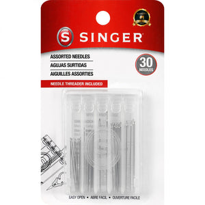 Assorted Hand Sewing Needles in Compact (with Needle Threader) by Singer®
