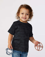 Load image into Gallery viewer, Baby Fine Jersey T-shirt - 100% Cotton - Storm Camo
