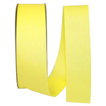 Load image into Gallery viewer, Grosgrain Texture Ribbon -- Baby Maize Color --- Various Sizes
