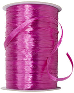 Load image into Gallery viewer, Premium - Pearl Finish Raffia Ribbon --- 1/4in x 100 yards --- Beauty Color
