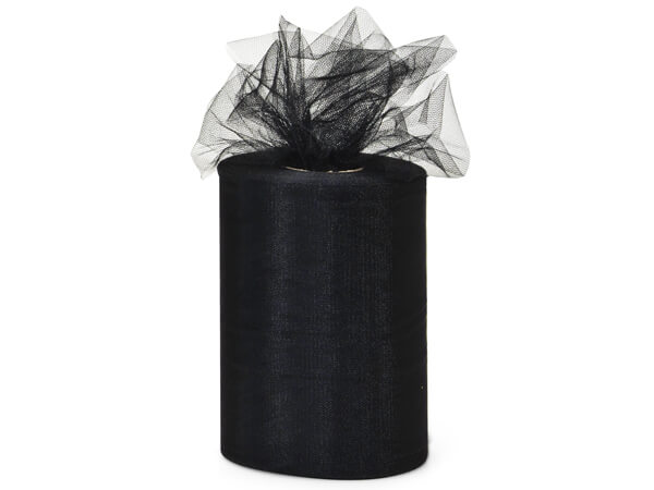 Premium Tulle Rolls - Various Sizes -- Black Color – Blanks for Crafters
