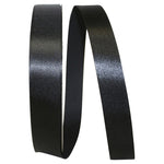 Load image into Gallery viewer, Florist Basics -- Acetate / Satin Supreme Cooler Ribbon -- Black Color --- Various Sizes
