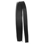 Load image into Gallery viewer, Grosgrain Texture Ribbon -- Black Color --- Various Sizes
