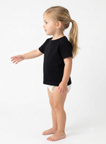 Load image into Gallery viewer, Baby Fine Jersey T-shirt - 100% Cotton - Black
