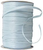 Load image into Gallery viewer, Premium - Matte Finish Raffia Ribbon --- 1/4in x 100 yards --- Blue Color
