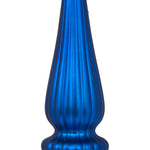 Load image into Gallery viewer, 14&quot; -- Blue Matte -- Finial Drop Ornament (Pack of 2) by Vickerman®
