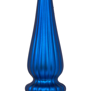 14" -- Blue Matte -- Finial Drop Ornament (Pack of 2) by Vickerman®