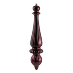 Load image into Gallery viewer, 14" -- Matte &amp; Shiny -- Finial Drop Ornaments --  Various Colors -- 2 Pack by Vickerman®
