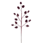 Load image into Gallery viewer, 24" -- Artificial Pinecone Glitter Spray — 6 per Bag — Various Colors -- by Vickerman®
