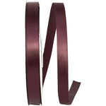 Load image into Gallery viewer, Double Face Satin Ribbon -- Burgundy Color --- Various Sizes
