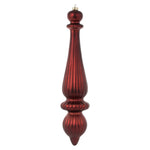 Load image into Gallery viewer, 14" -- Matte &amp; Shiny -- Finial Drop Ornaments --  Various Colors -- 2 Pack by Vickerman®
