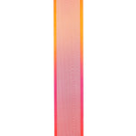 Load image into Gallery viewer, 50 yards --- 1 ½ inch -- Charlize Ombre Wired Edge Ribbon (Burnt Sienna Color)
