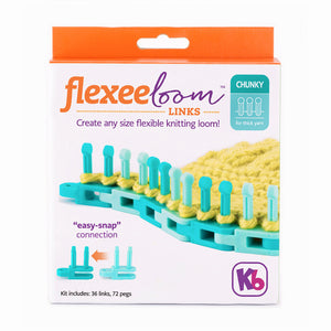 (Chumky) Flexee Loom Links (for Thick Yarn) by Authentic Knitting Board®